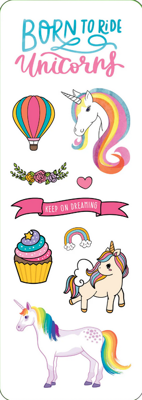 Unicorns Sticker Set