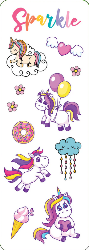 Unicorns Sticker Set
