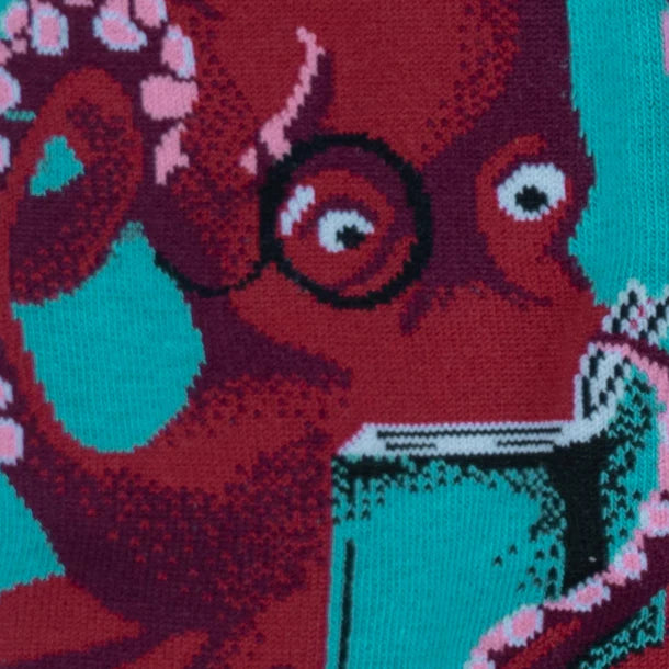 The Octive Reader Crew Socks (Small/Women's)