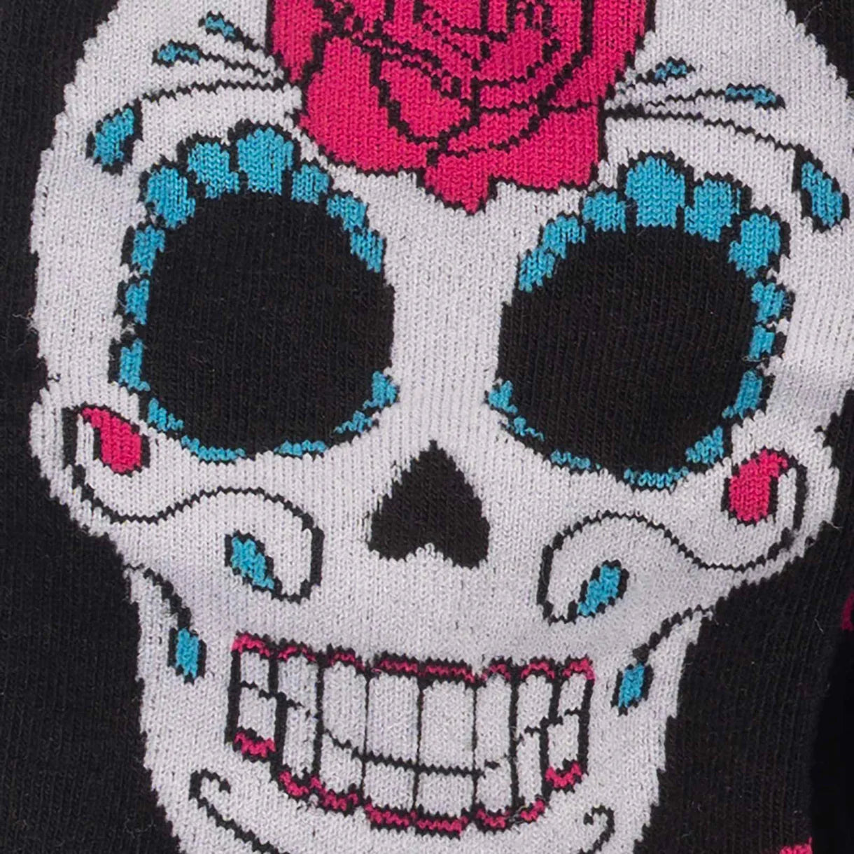 Sugar Skull Crew Socks