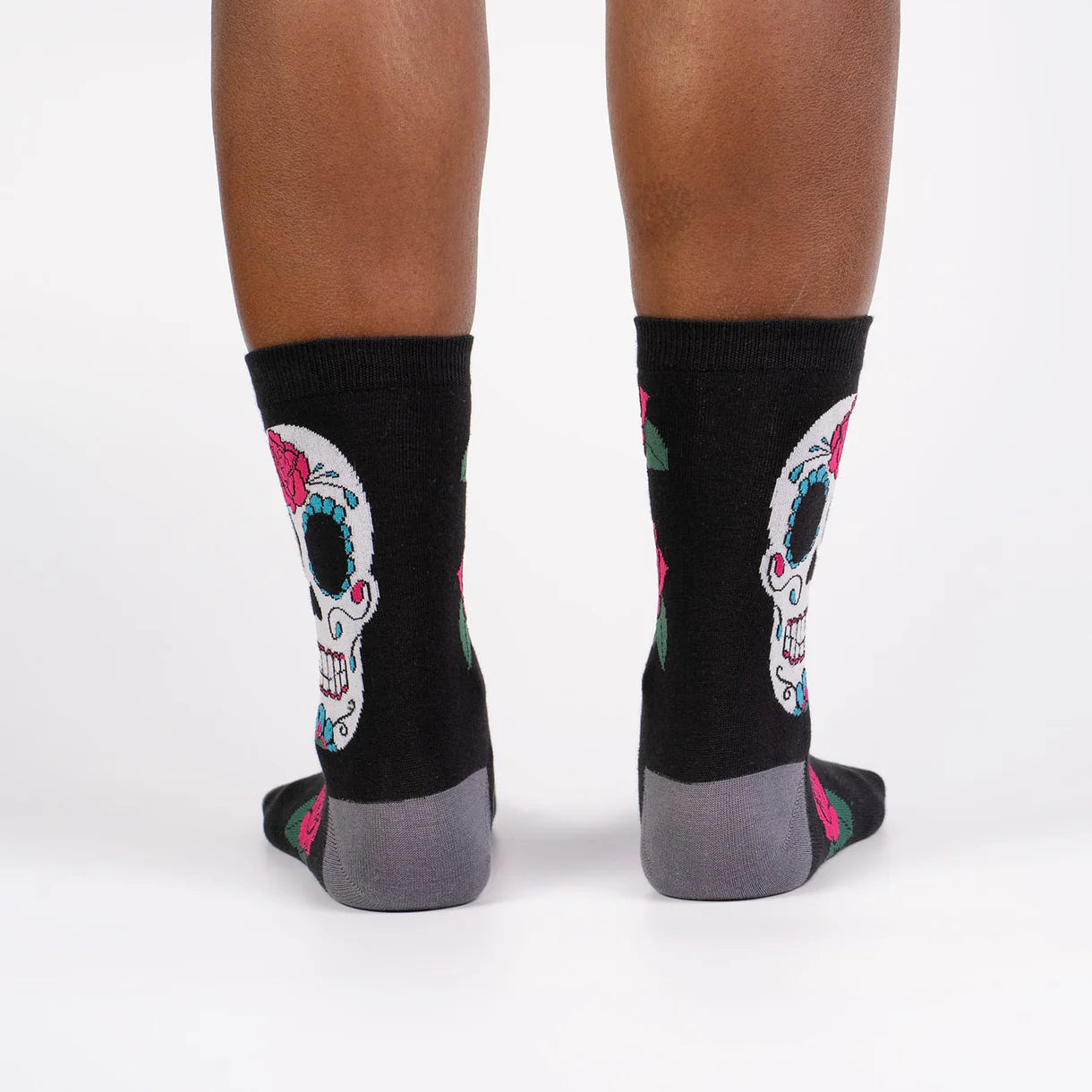 Sugar Skull Crew Socks