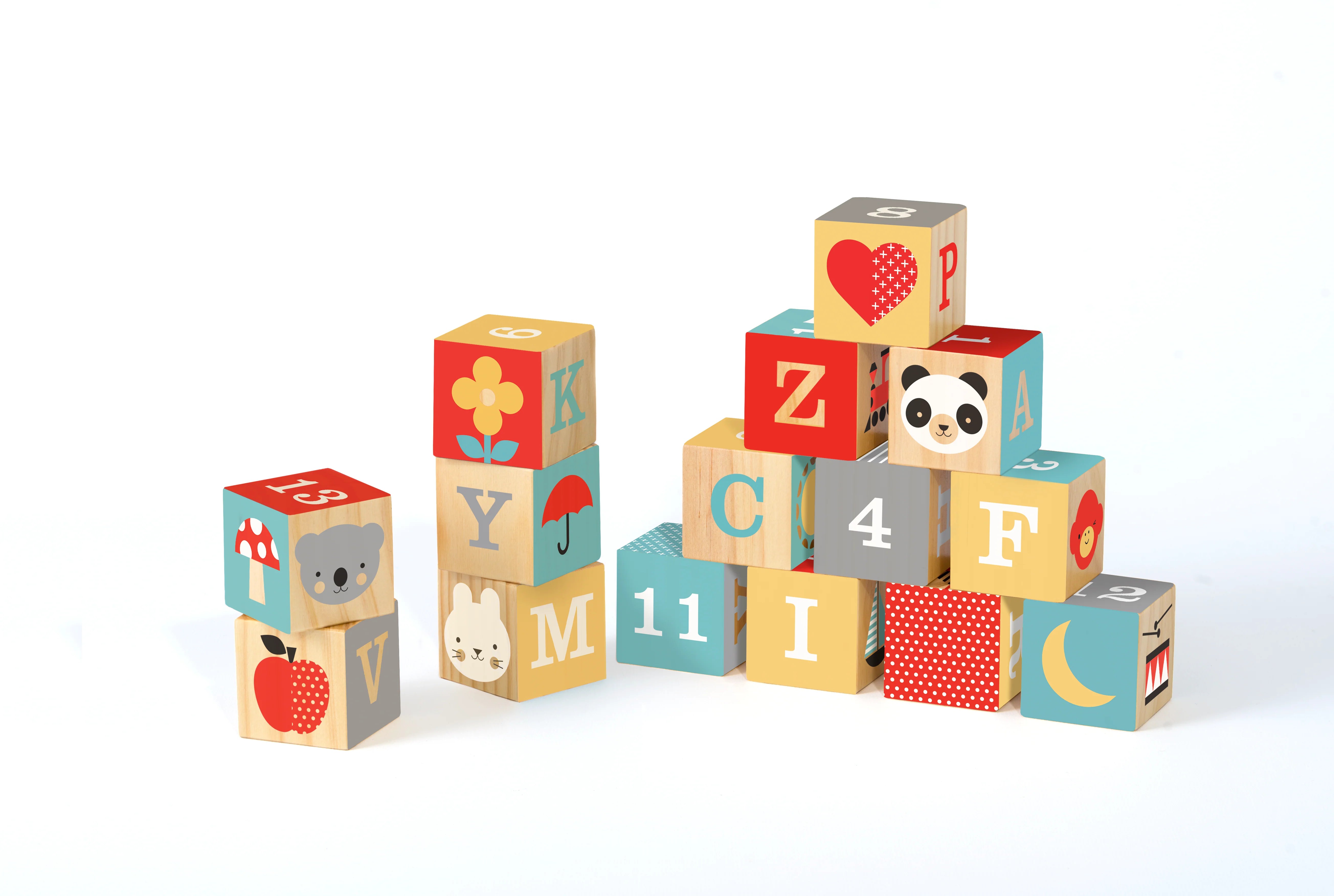Library Blocks Rayon ABC Wooden Blocks – The Library Marketplace