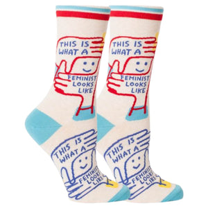 This is What a Feminist Looks Like Men's Crew Socks