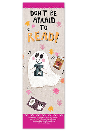 Gustavo, the Shy Ghost Bookmark