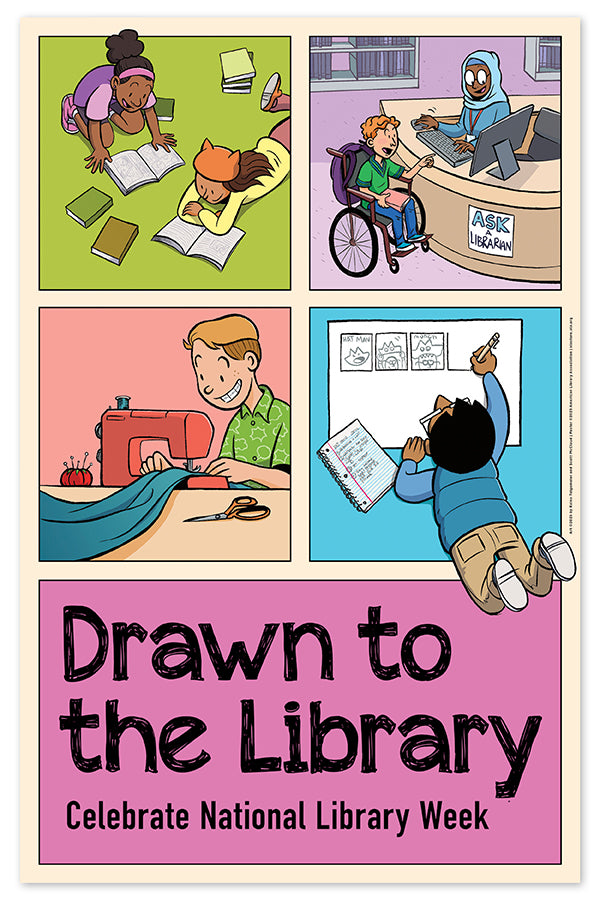 2025 National Library Week Poster