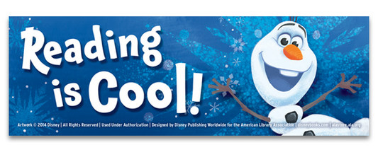 Olaf Reading is Cool Bookmarks