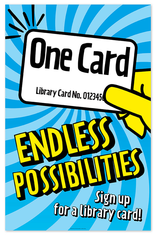 One Card Endless Possibilities Poster