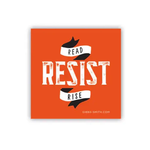 Read Resist Rise Vinyl Sticker