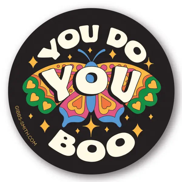 You Do You Boo Vinyl Sticker