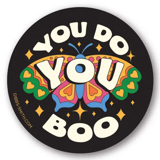 You Do You Boo Vinyl Sticker