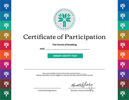 Silver Birch Certificates (10/Pack)