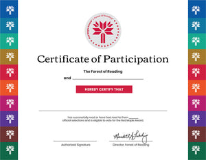 Red Maple Certificates (10/Pack)