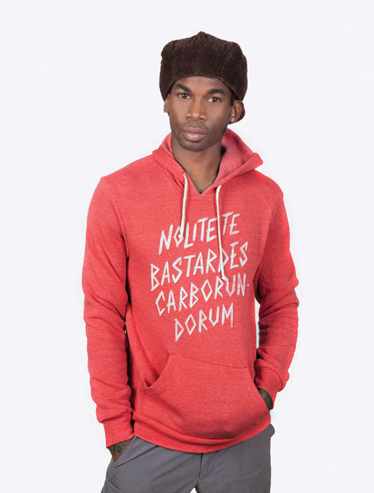 Nolite te bastardes carborundorum Unisex hoodie