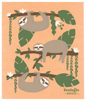 Sybil Sloth Swedish Sponge Cloth