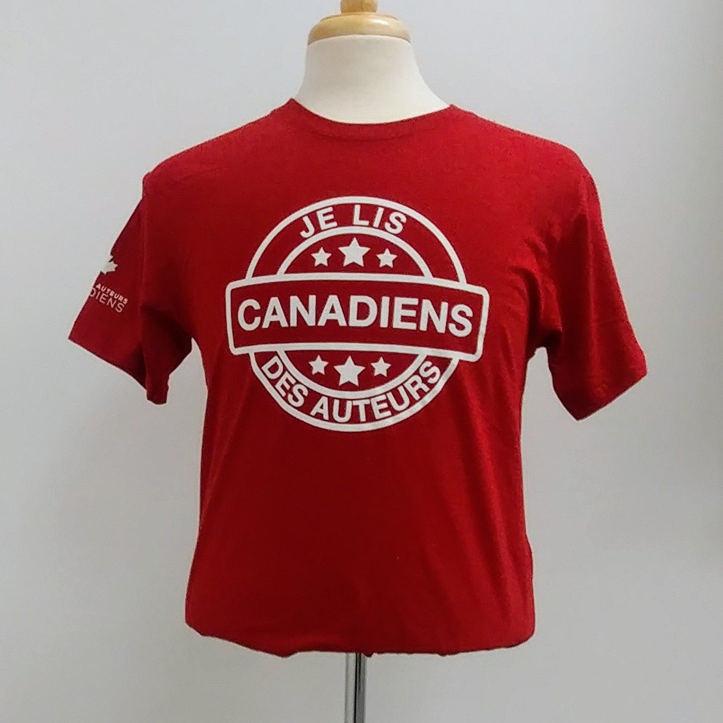 T-Shirt Je Lis Des Auteurs Canadiens
