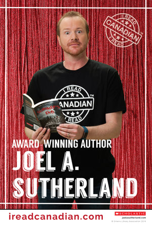 Joel Sutherland Poster - I Read Canadian