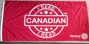 I Read Canadian Flag