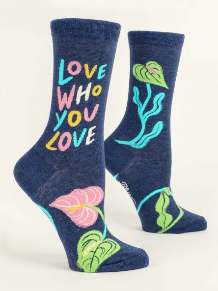 Love who you love Crew Socks