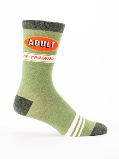 Adult in Training Men's Sock
