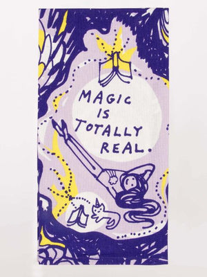 Magic is Totally Real Printed Towel