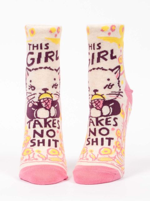 This Girl Takes No Shit Ankle Socks