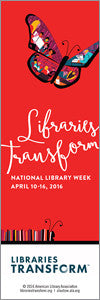 2016 National Library Week Bookmark - The Library Marketplace