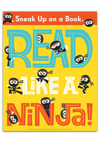 Read Like a Ninja Poster - The Library Marketplace