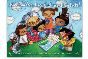 Many Children Many Books Poster - The Library Marketplace