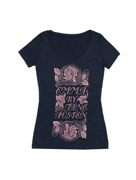 Emma (Gilded)-T-Shirt-Out of Print-Women's-Small-The Library Marketplace