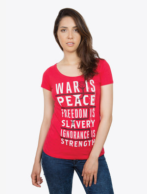 War is Peace T-Shirt-T-Shirt-Out of Print-The Library Marketplace
