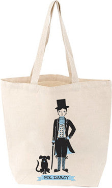 LoveLit Tote: Mr. Darcy - The Library Marketplace