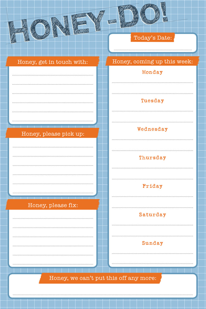Honey-Do Note Pads