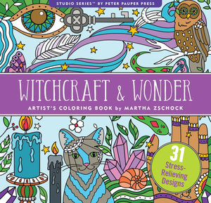 Witchcraft & Wonder Artist's Coloring Book
