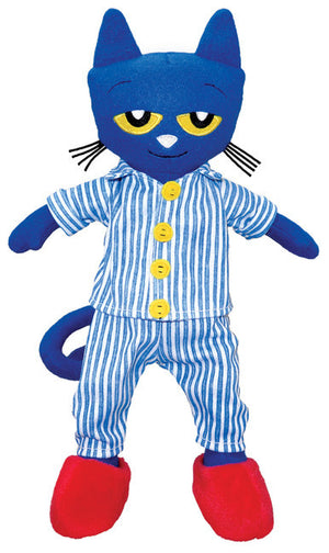 Pete The Cat Bedtime Blues Doll 15" - The Library Marketplace