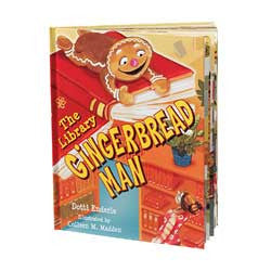 The Library Gingerbread Man-Hardcover-UpstartBooks-The Library Marketplace