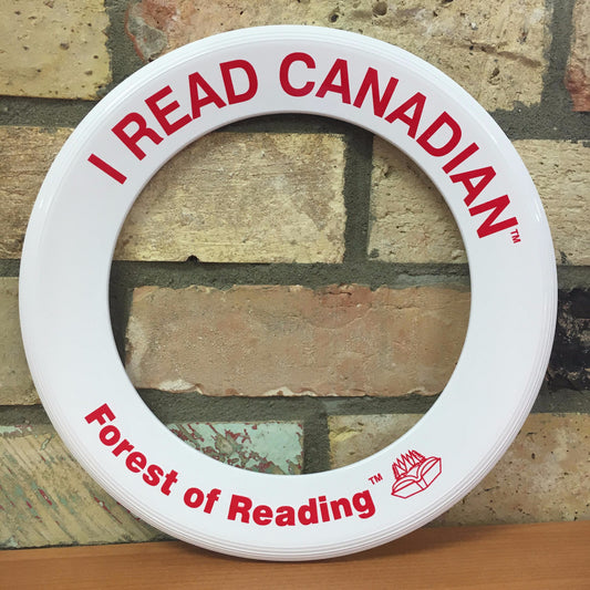 I Read Canadian&trade; Flying Rings-Flying Ring-Forest of Reading-English-White-The Library Marketplace