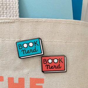 Book Nerd Enamel Pin