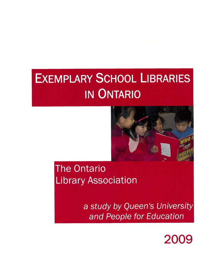 Exemplary School Libraries in Ontario