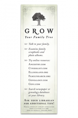 Family Tree Bookmark