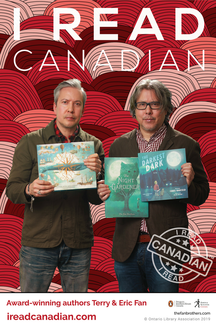 Eric & Terry Fan Poster - I Read Canadian