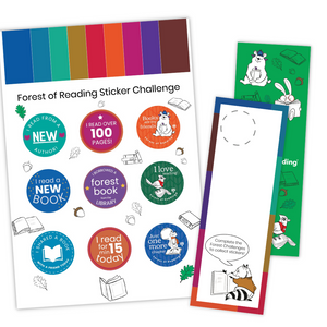 Forest of Reading – Sticker Sheet Challenge