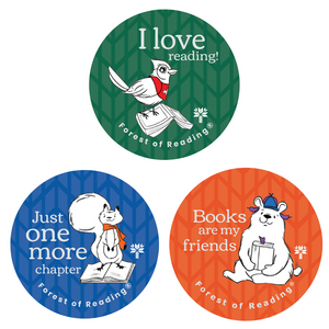 Forest of Reading – Animal Button Pack