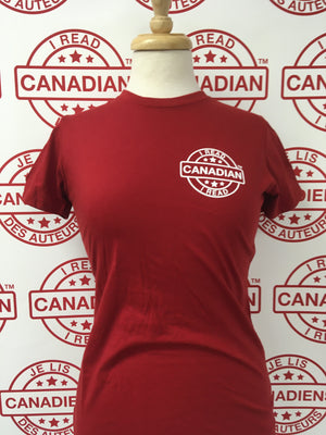 I Read Canadian Women's T-Shirt Crew Neck