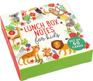 Lunch Box Notes for Kids (Set of 60 Cards)