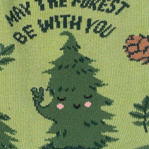 May the Forest Be With You Women's Crew Socks