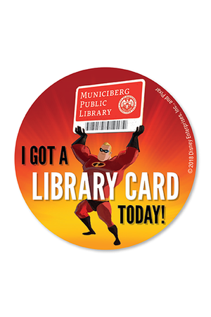 Mr. Incredible Library Stickers-Stickers-ALA Graphics-The Library Marketplace