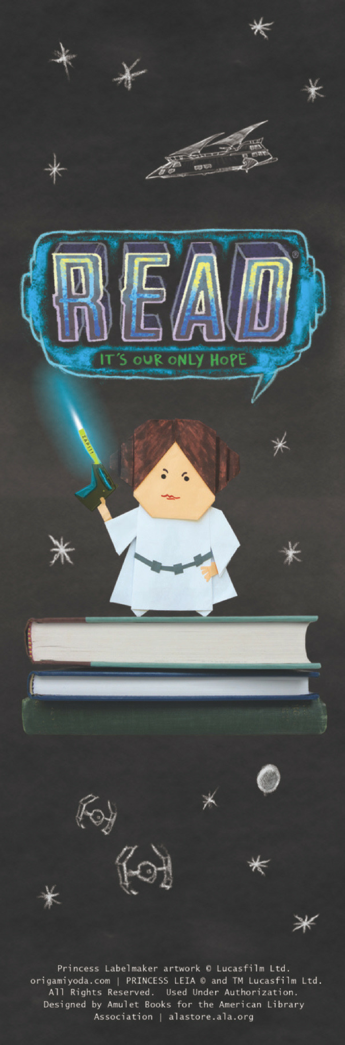 Princess Labelmaker Bookmark