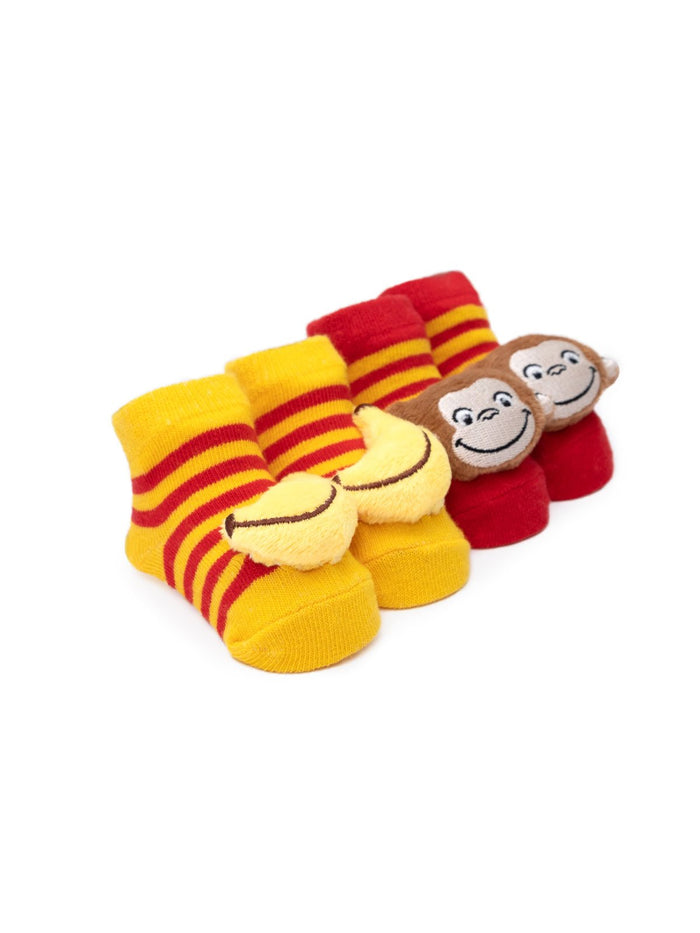 Curious George Baby Socks (2-pack)