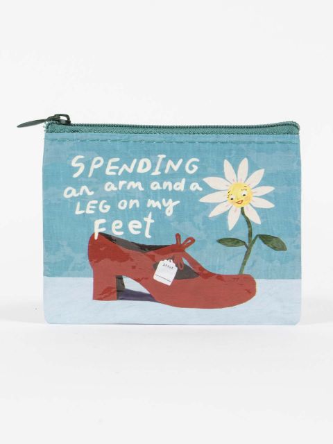 Spending an Arm & a Leg On My Feet Coin Purse