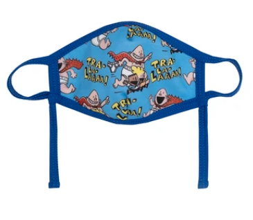 The Adventures of Captain Underpants kids' face mask (adjustable)